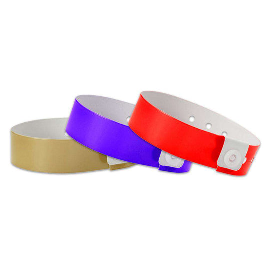 Vinyl Wristband Solid Colors